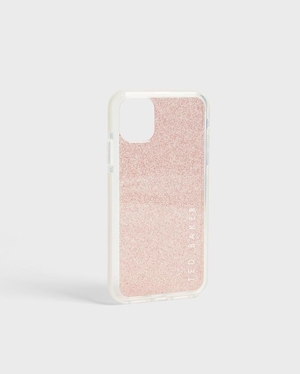 Coque Ted Baker Glitter Antishock iPhone 11 Rose Femme | ZBM-95561941